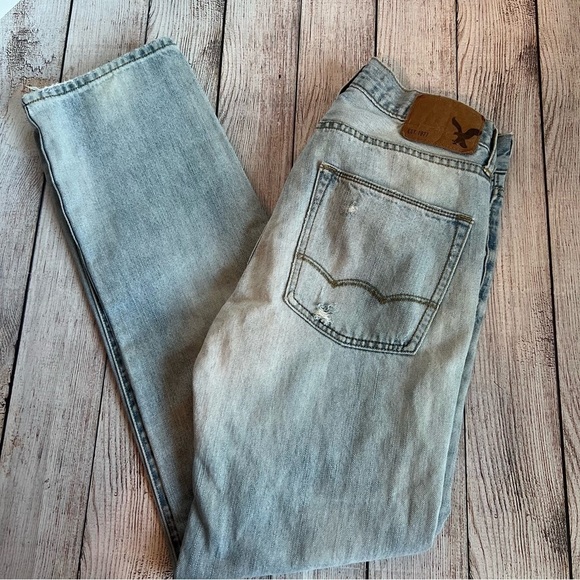 American Eagle Slim Straight Jeans 28 X 32 - Picture 1 of 5